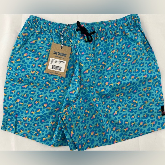 chubbies Shorts Chubbies The Tropical Cheetahs 55 Drawstring Shorts